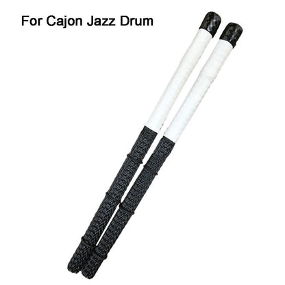 1 PC Percussion Drum Brush for Professional Use (36x5.1x4 cm) Black/White
