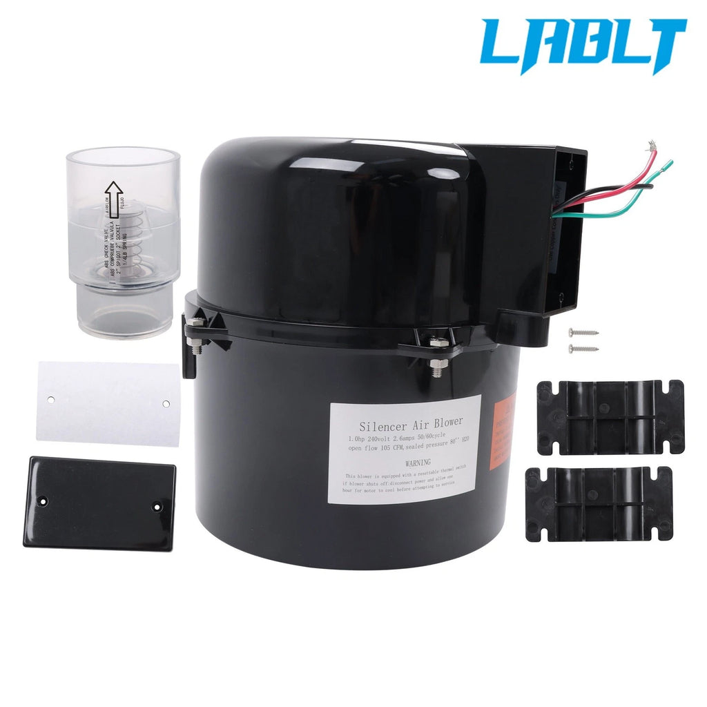2HP Pool & Spa Blower for LABLT 6310241 6310220F (120V)