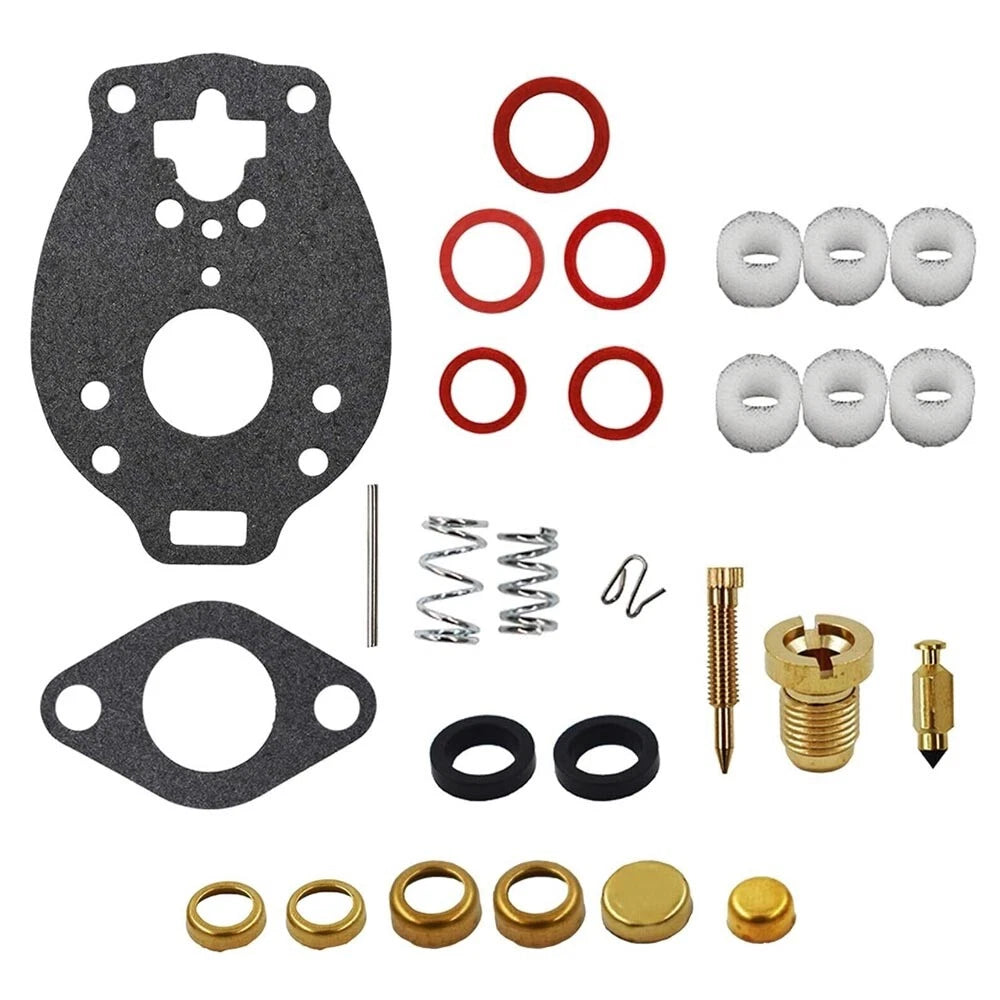 Set of 2 Carburetor Gasket Kit for Marvel Schebler TSX (Allis Farmall, Ford)
