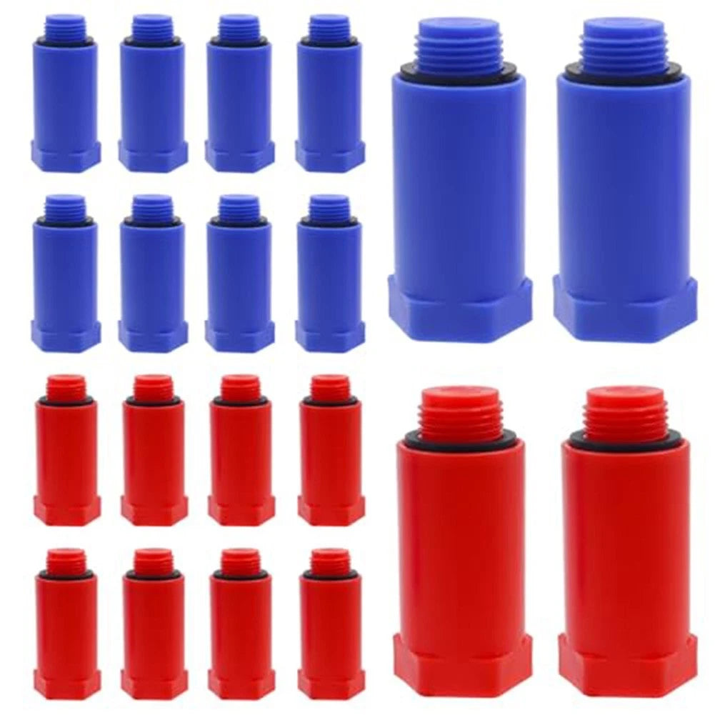20 Count 1/2 Inch Water Pipe Adapter for Sealing Pipes During Renovations