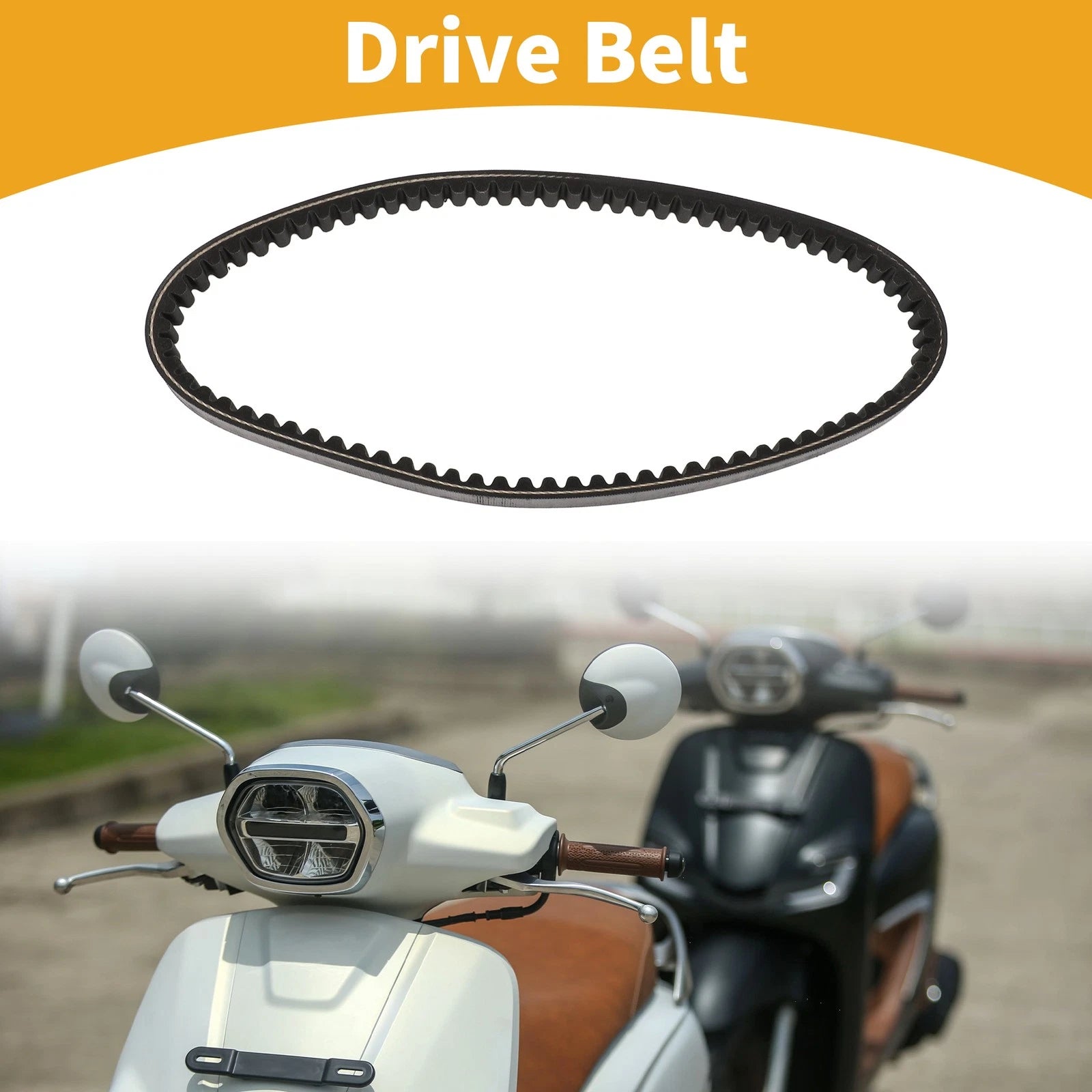 Drive Belt V-Belt Replacement for Honda Line Elite EXU RX125 NS125D (2000–2020)