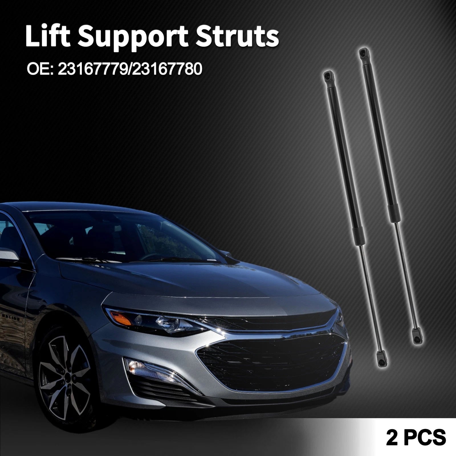 Front Hood Lift Supports Struts for Chevrolet Colorado (2015–2022)