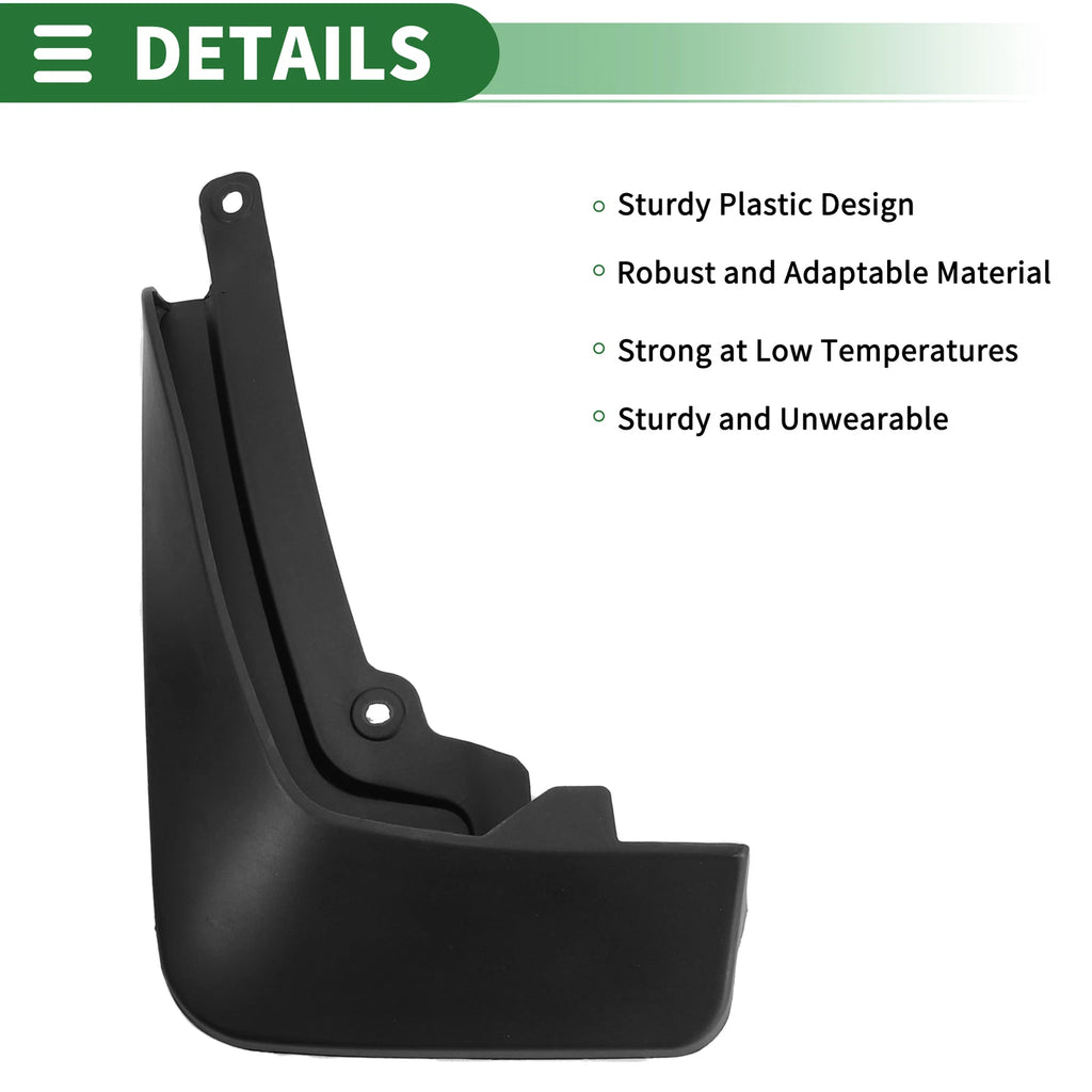 Mud Flaps Splash Guards for Buick Envision S (2020–2024) W/ Mount Accessories