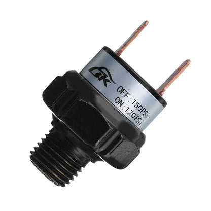 Air Pressure Control Switch 120-150PSI 1/4" NPT 12V/24V for Train Horn