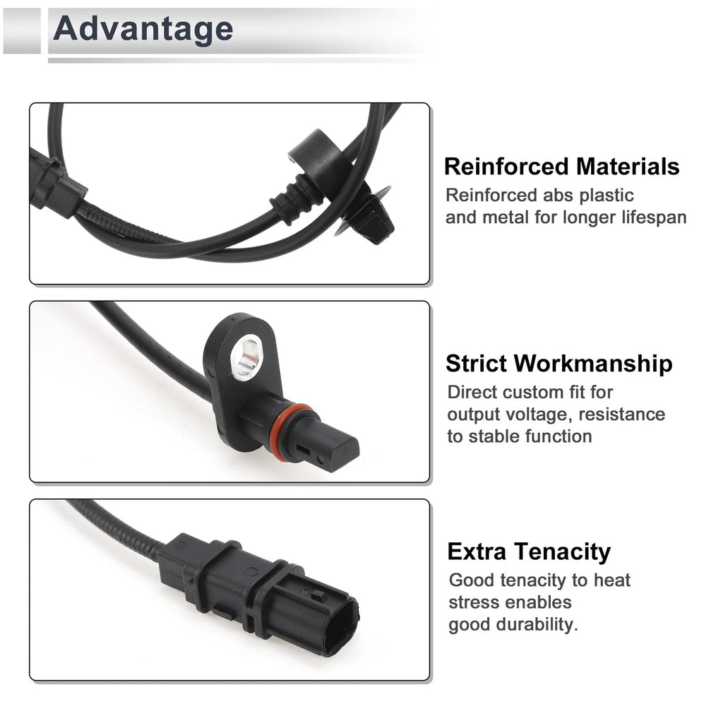 ABS Wheel Speed Sensor Rear Left for Honda Civic (2006–2011)