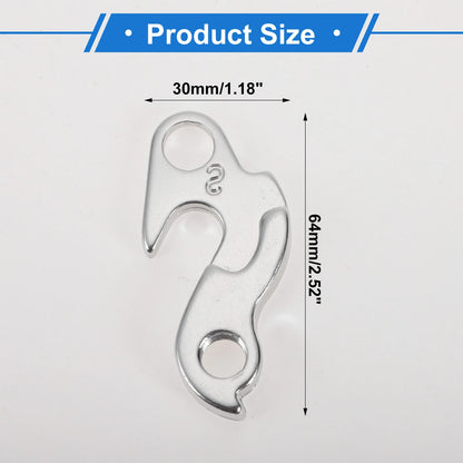 Rear Derailleur Hanger Replacement Aluminium Alloy for Bike 24 Size 1.18x2.52