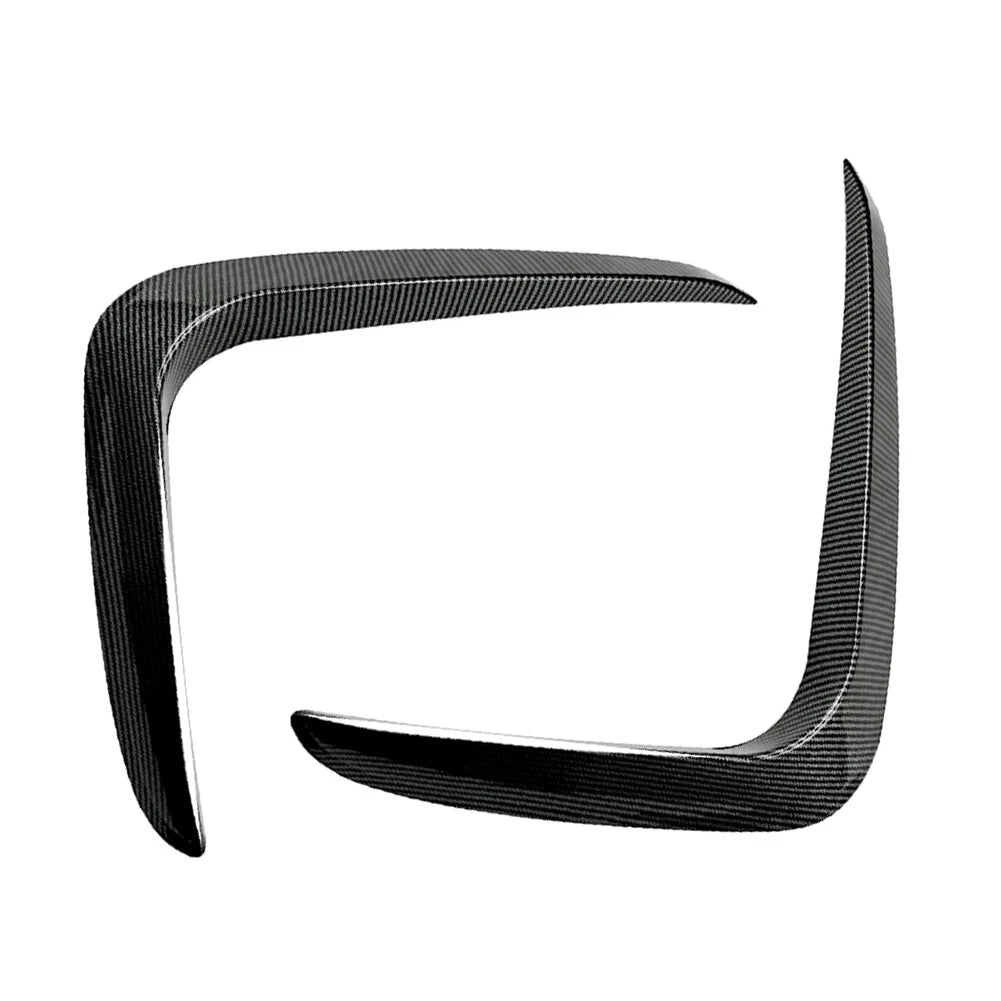 Front Fog Lamp Frame Trim Pair for BMW X3 G01 (2018–2021) Carbon Fiber