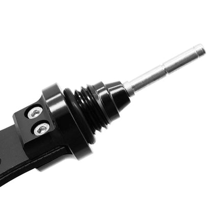 Motorcycle Engine Oil Dipstick Cap Plug CNC Crankcase Oil Level Gauge Black