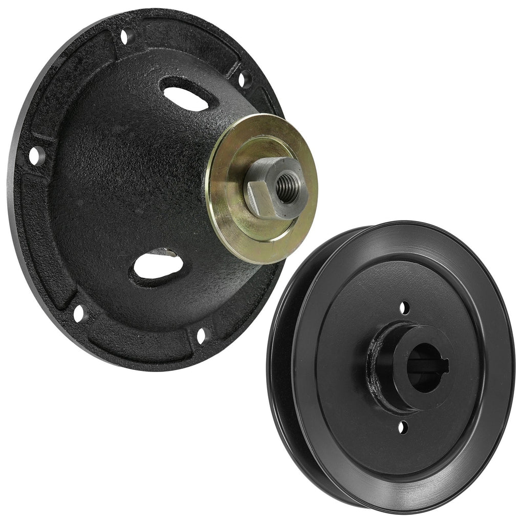 Deck Spindle with Pulley Replacement for Ferris FW35 (48-52 inch) (2000–2010)