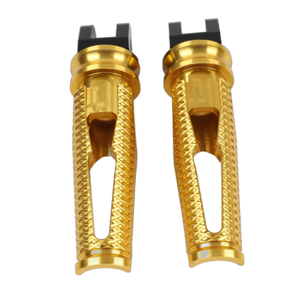 2X Gold Rear Passenger Footrest for Ducati Panigale (1098–1299)