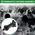 Engine Coolant Thermostat Housing Assembly for BMW E46 E38 E39 E65 E66 (1998–2006)