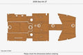EVA Foam Teak Deck Flooring for Sea Ark 27 (2008)