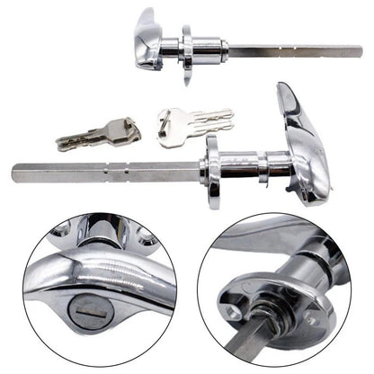 2Pcs Door Locking Handles with Keys for Ford Model 18 40 Base (1932–1934)