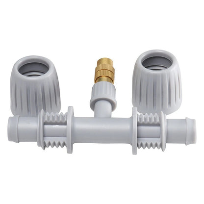 16PE Pipe Compatible Small Copper Mist Nozzle for Split Cooling Irrigation