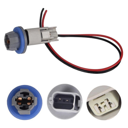 Rear License Plate Light Bulb Socket Wiring Harness for Ford F-150 (2004–2023)