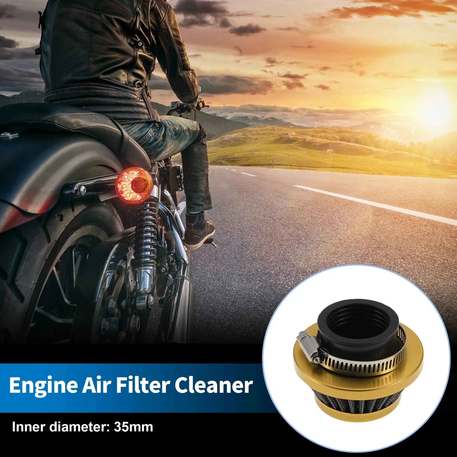 Air Filter for Motorcycle (35mm)