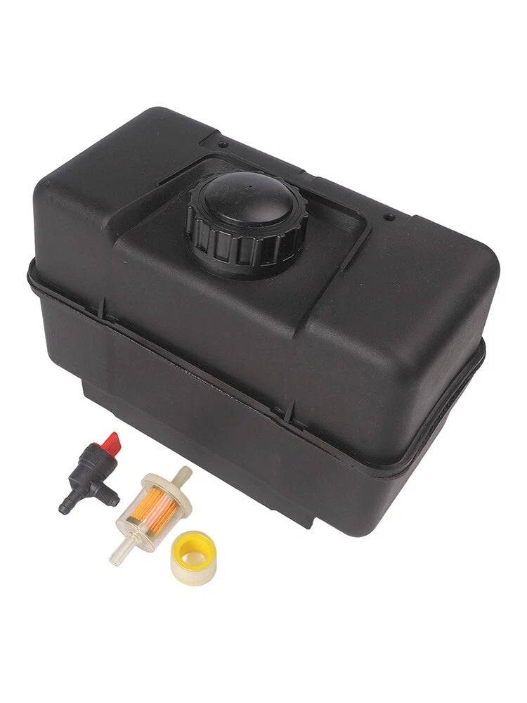 Compact Fuel Tank with Shut Off Valve for Garden Equipment