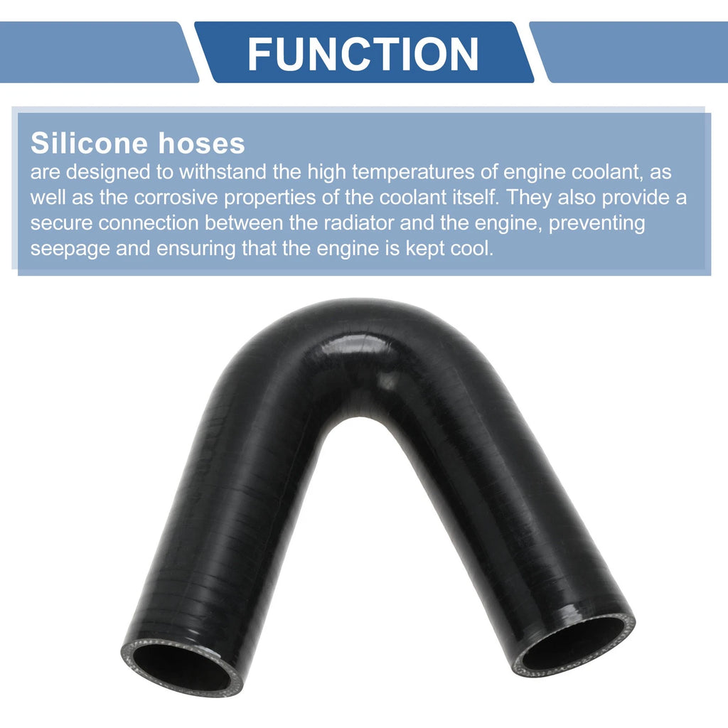 135 Degree 38mm Silicone Elbow for Intercooler Heater (Universal)