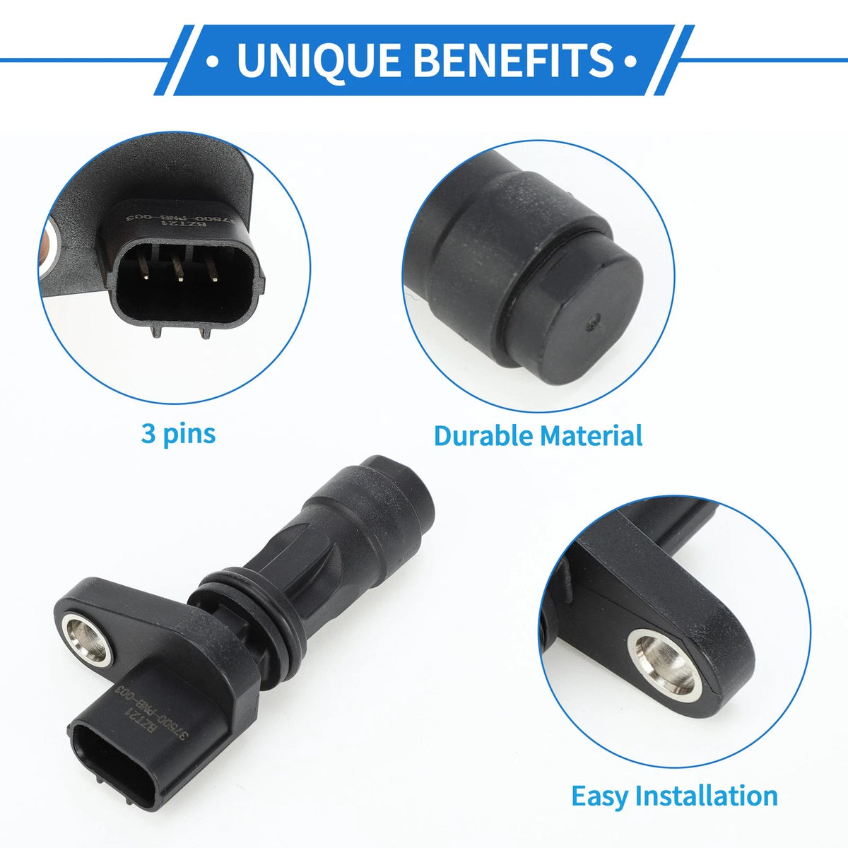 Crankshaft Position Sensor for Honda Civic Hybrid (2003–2011) No. 37500-PNB-0