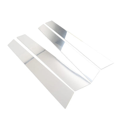 Pillar Post Door Window Cover Trim Kit for Porsche Panamera (2009–2016) Silver