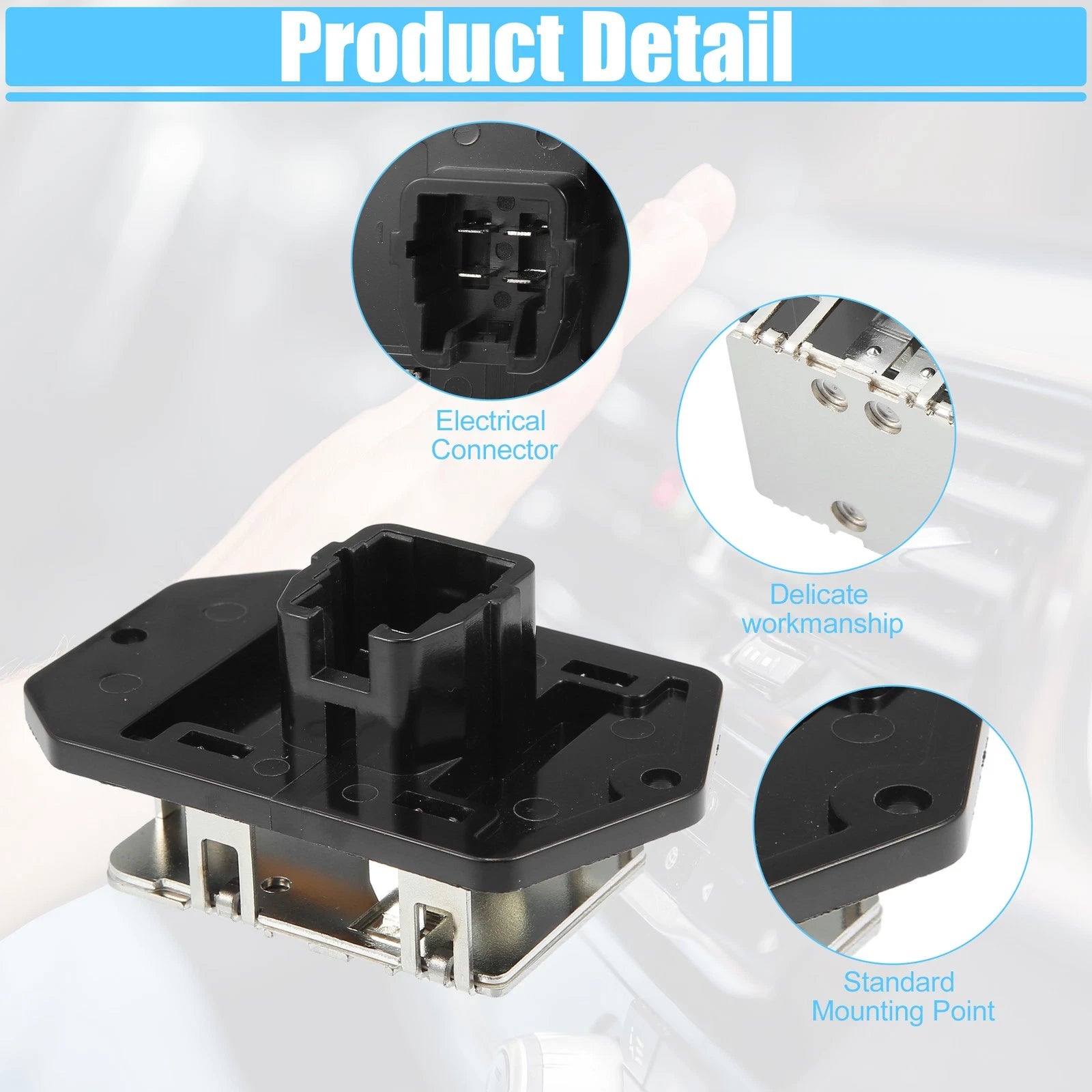 HVAC Blower Motor Resistor Replacement for Toyota Corolla (2003–2008)