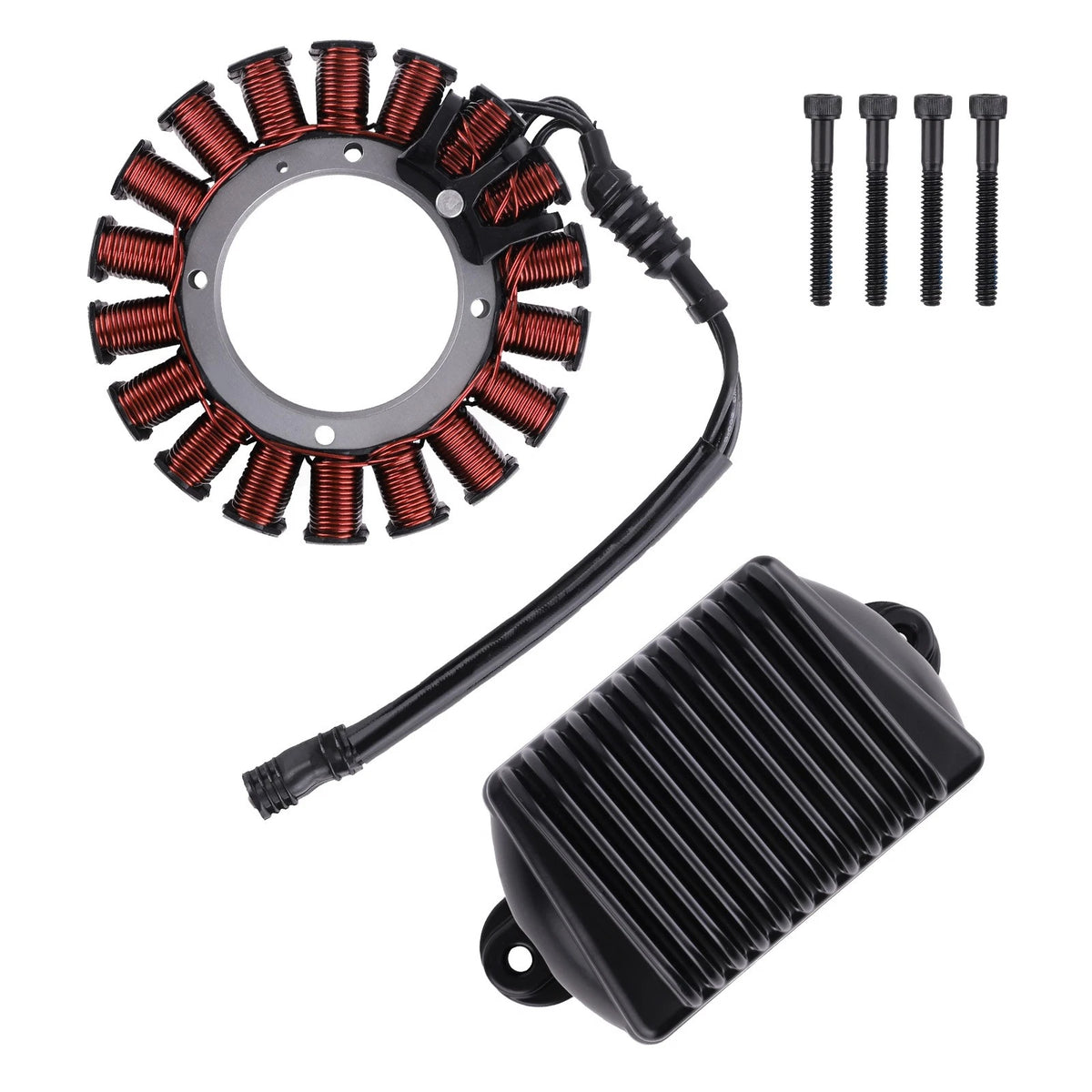 Stator & Regulator Rectifier for Harley Electra Glide FLHT, Road King (2006–2008)