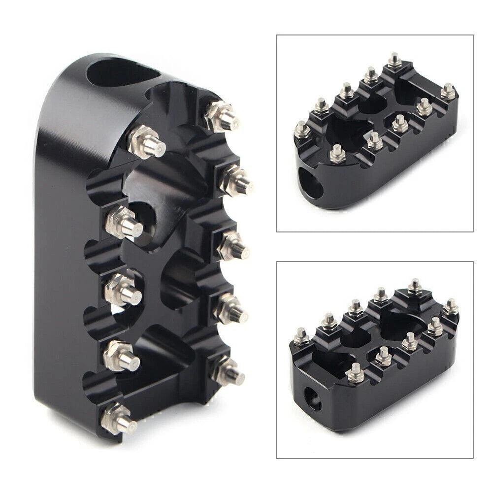 Anti-Skid Brake Shift Peg Pedals for Harley (Universal) Black