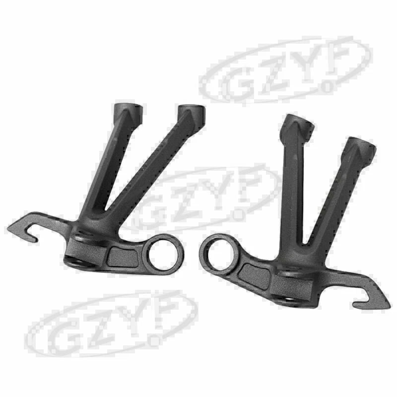 Passenger Rear Footrest Brackets for Suzuki GSXR 1000 (2007–2008)
