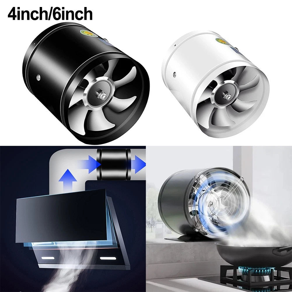 4" 6" Exhaust Fan for Effective Ventilation (4" 6" Pipe)