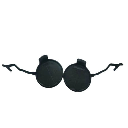 Black Rear Tow Hook Cover for Porsche Cayenne (2011–2014) 95850545000