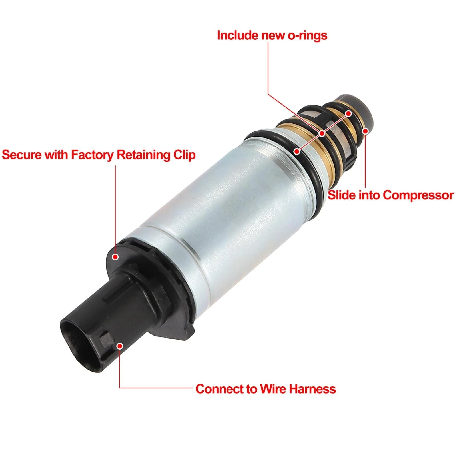 Electronic Control Valve for Mercedes-Benz C250 S204 (2012–2014)