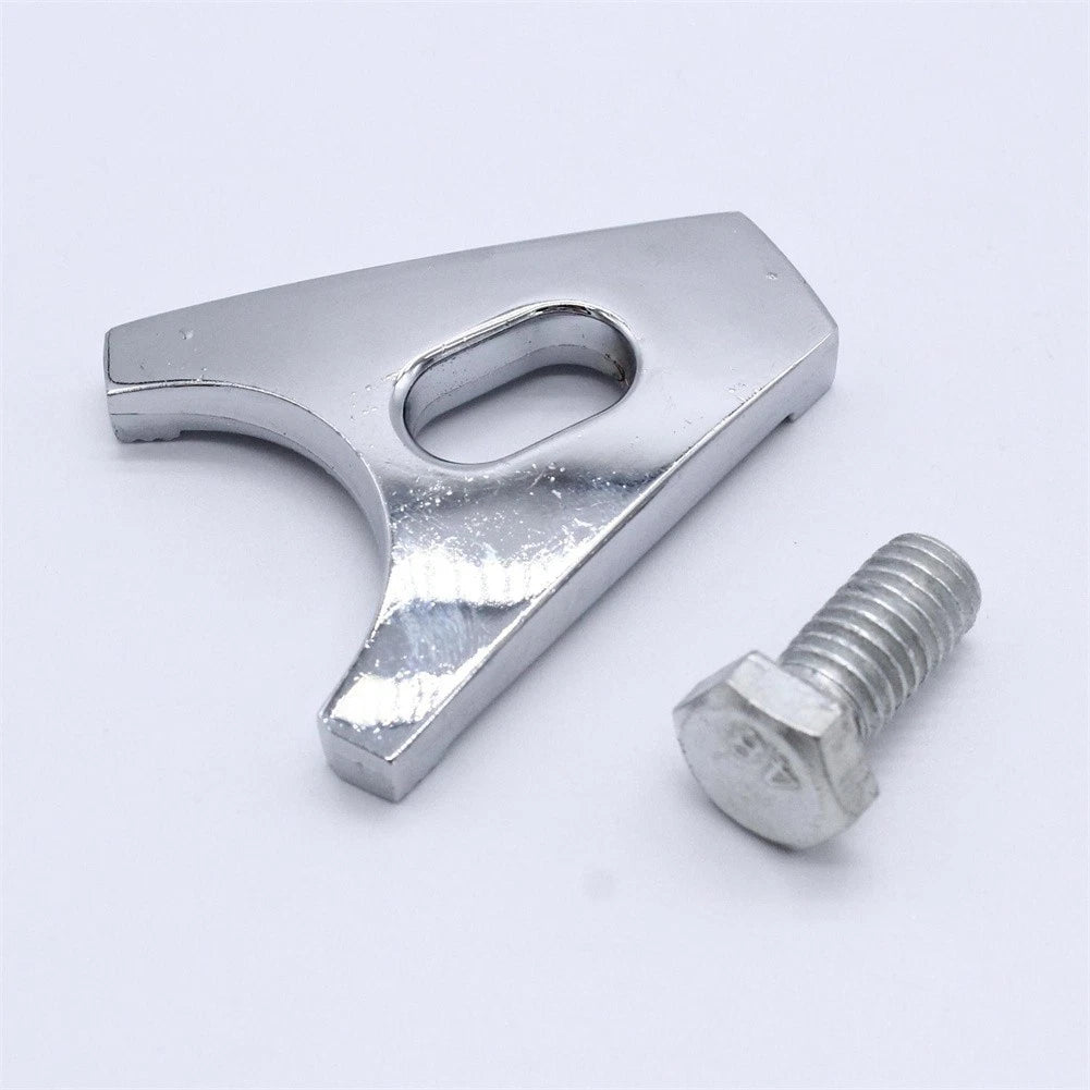 Distributor Clamp Hold Down Chrome for Chevy SBC/BBC (All Years)