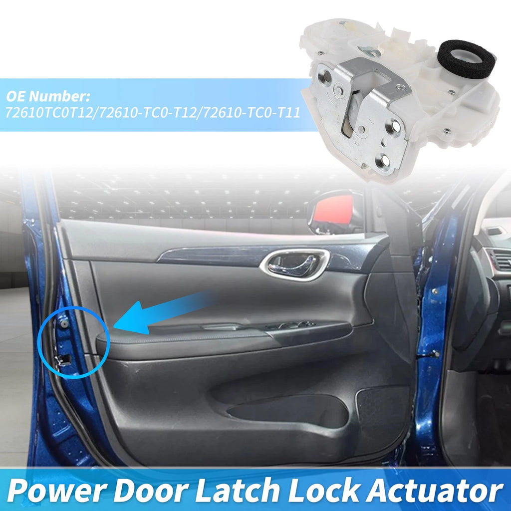 Rear Right Power Door Lock Actuator Replacement for Honda Accord (2010–2012)