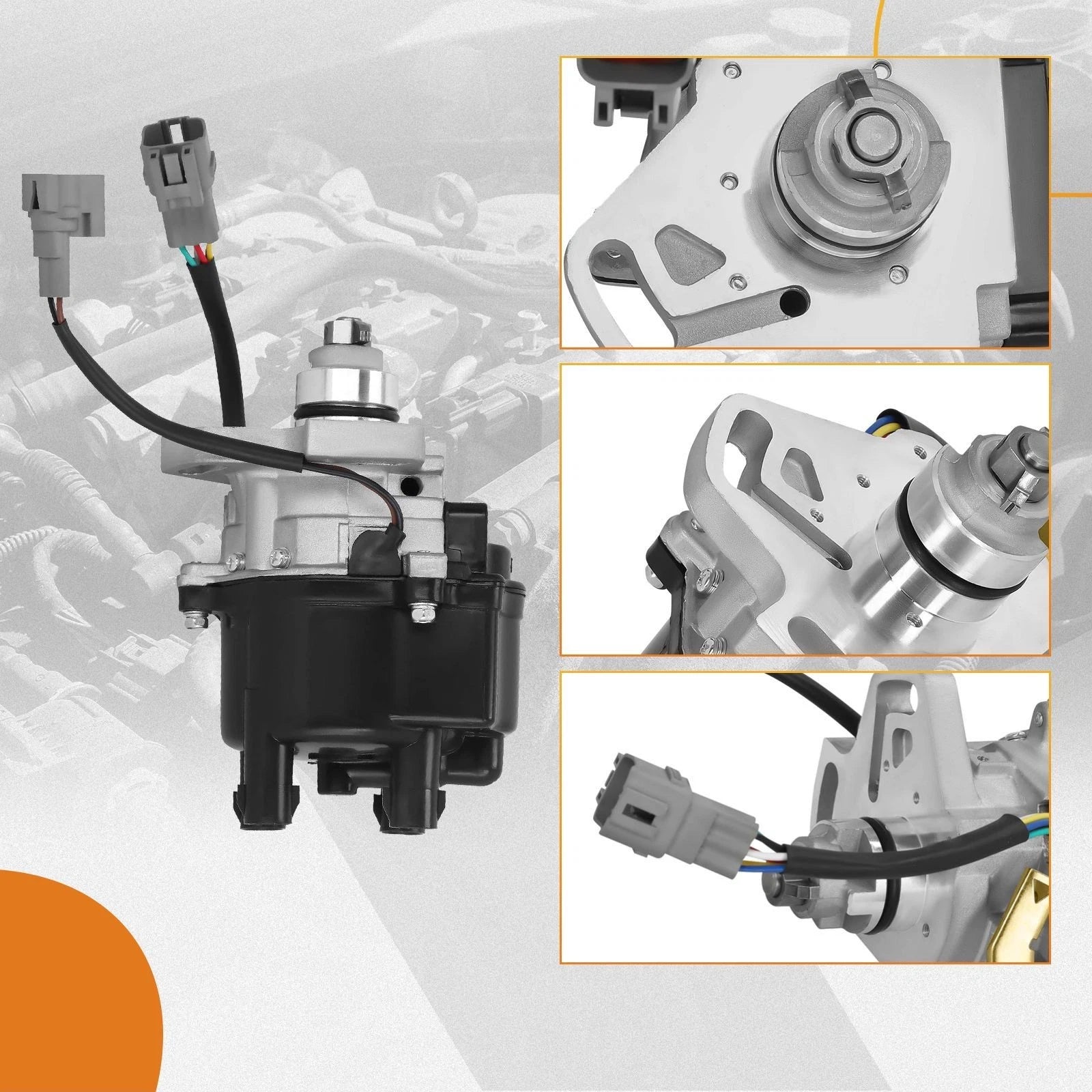 Ignition Distributor for Toyota Celica Corolla L4 1.8L (1993–1995)