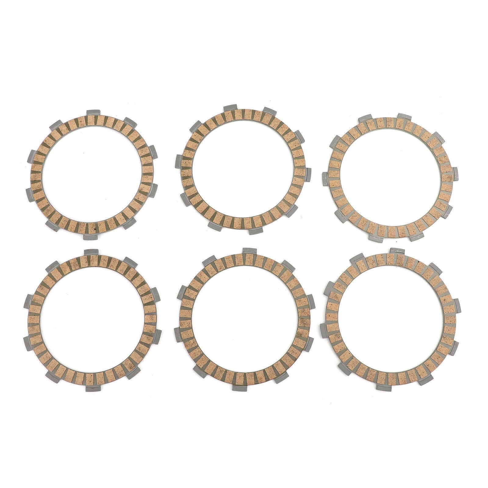 Clutch Friction Plate Kit for Yamaha XT225 Serrow YZ125H IT200 YZ175 (1990–2007)