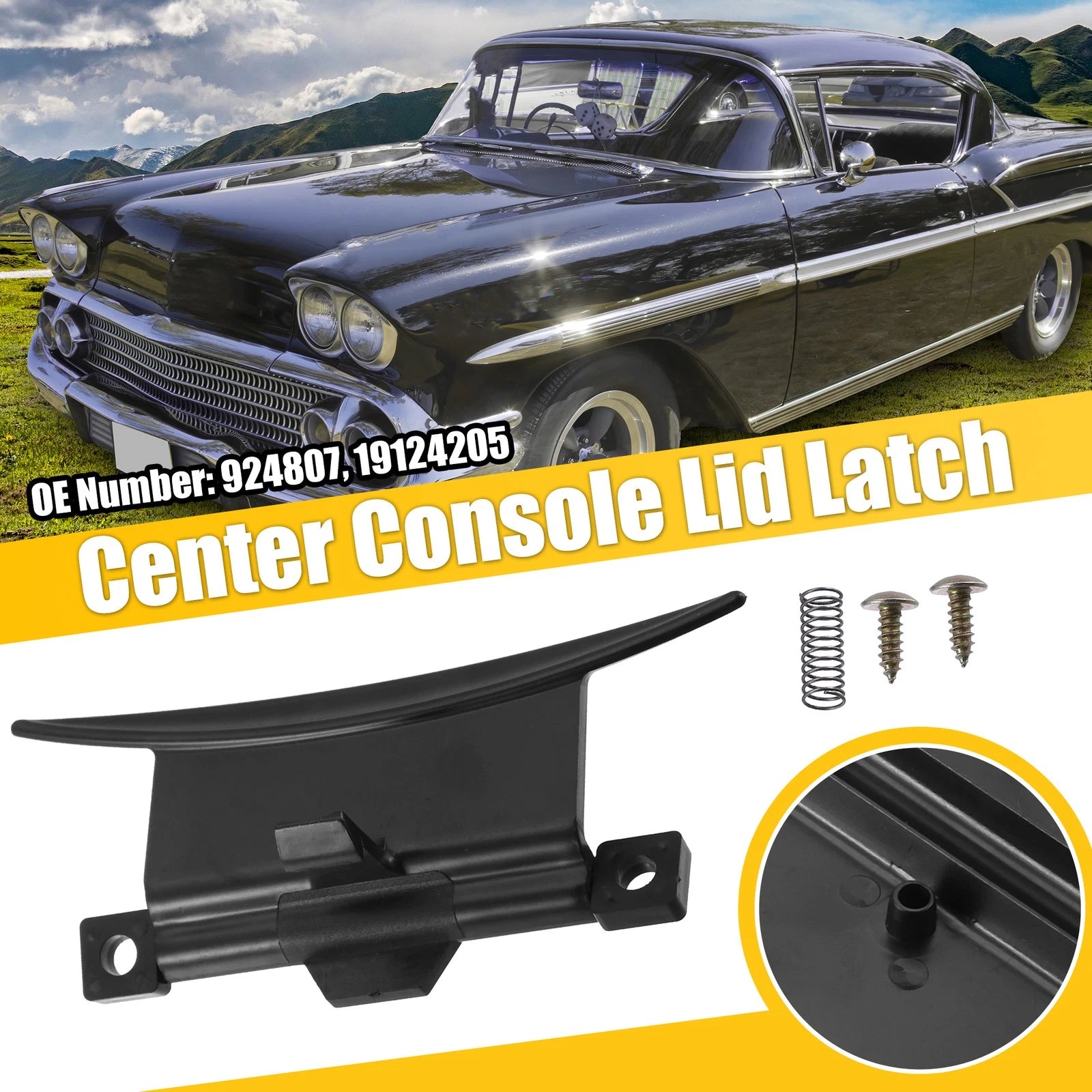 Console Lid Latch Replacement for Chevy Impala 2006–2013 and Buick LaCrosse 2005–2010