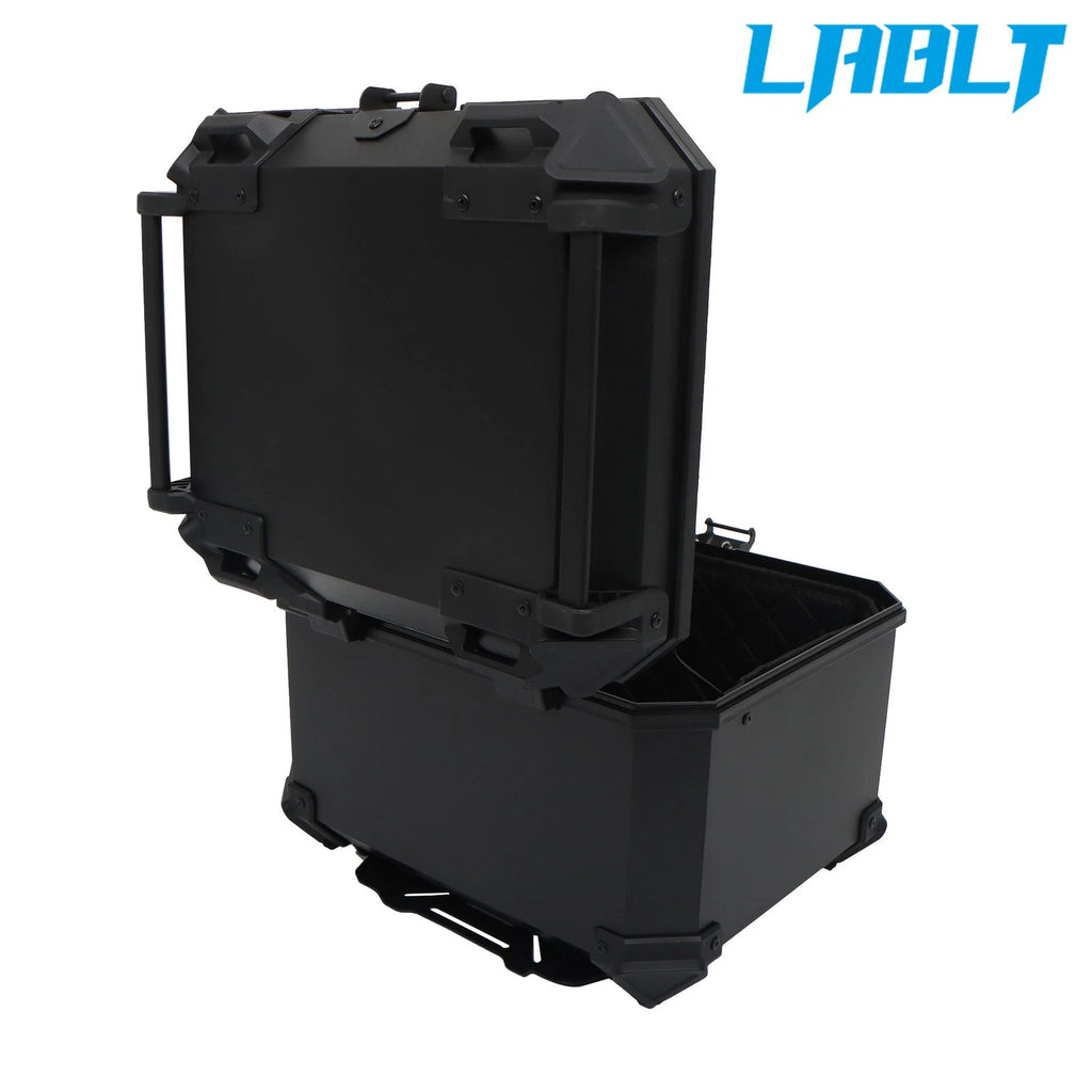 45L Waterproof Rear Tour Box for Motorcycle with Security Lock