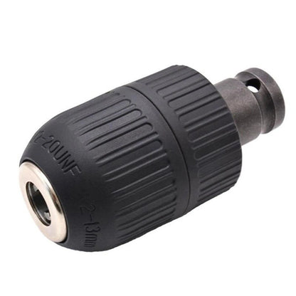 1/2-20UNF Keyless Rotary Adaptor for Drills (74x42mm, 13mm)