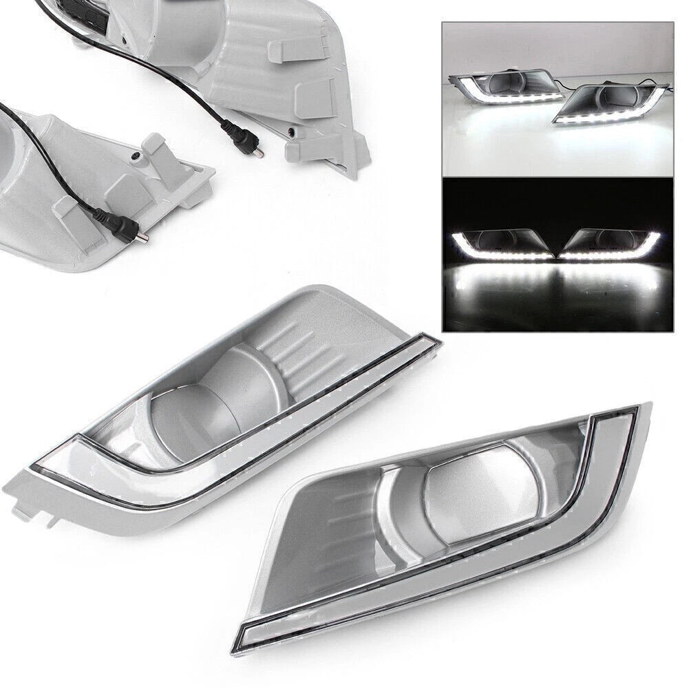 DRL LED Daytime Running Light with Turn Signal for Ford Ranger (2015–2017)