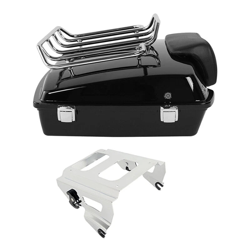 Razor Trunk Backrest Rack for Harley Touring (2009–2013)