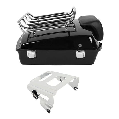 Razor Trunk Backrest Rack for Harley Touring (2009–2013)