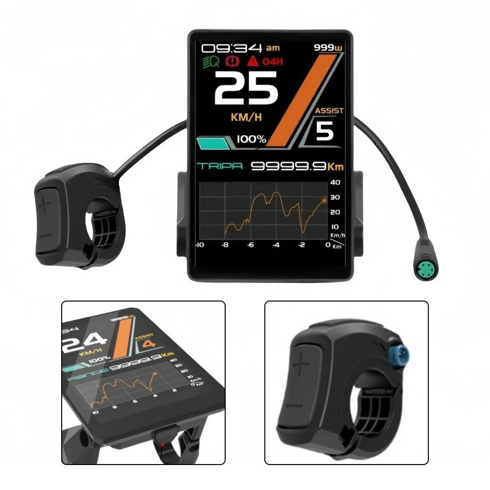 Color Display Speedometer for