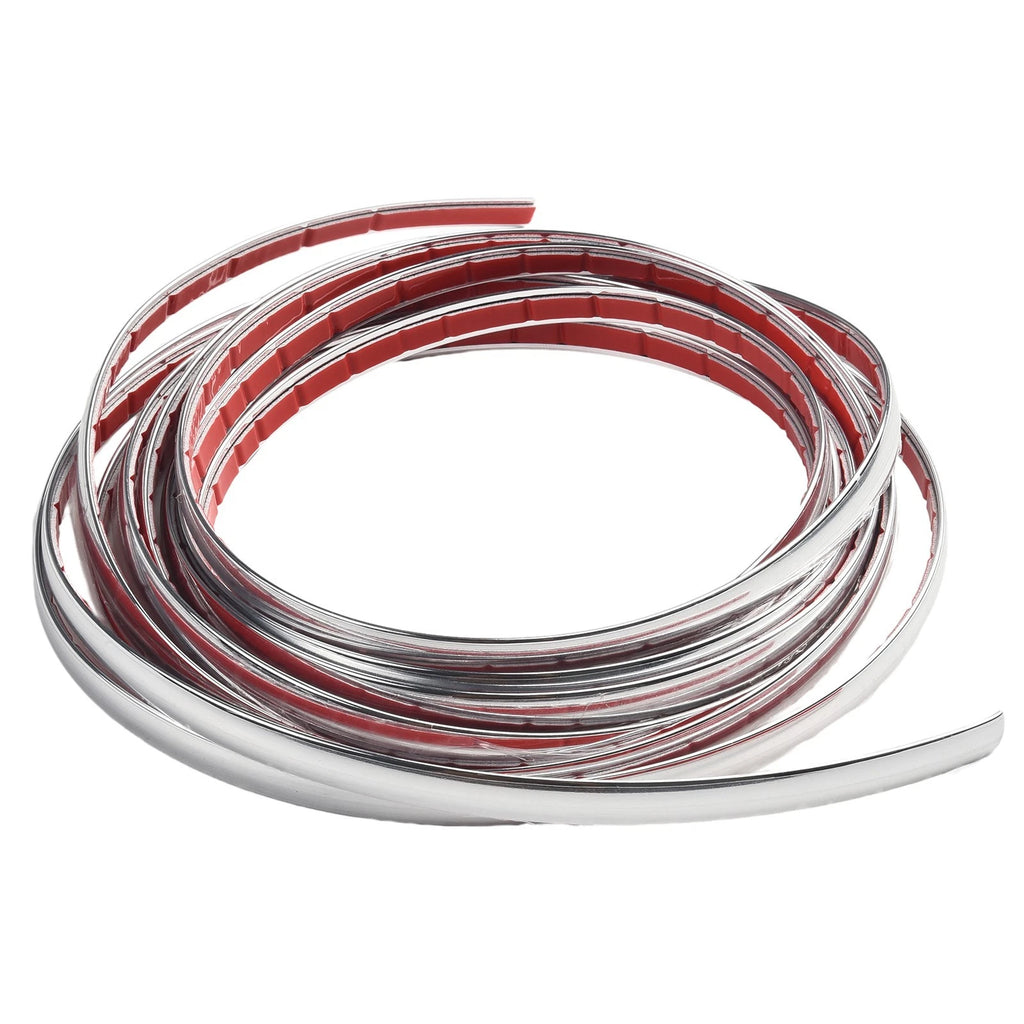 Chrome Trim Molding Strip for Car Door Side Protector (1Pcs)
