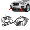 1 Pair Fog Light Grille for BMW X6 E71 E72 (2008–2014)