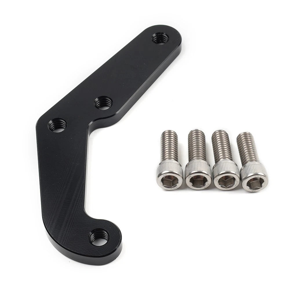 For Harley Softail Dyna Sportster FXR 84-99 4-Piston Front Brake Caliper Bracket
