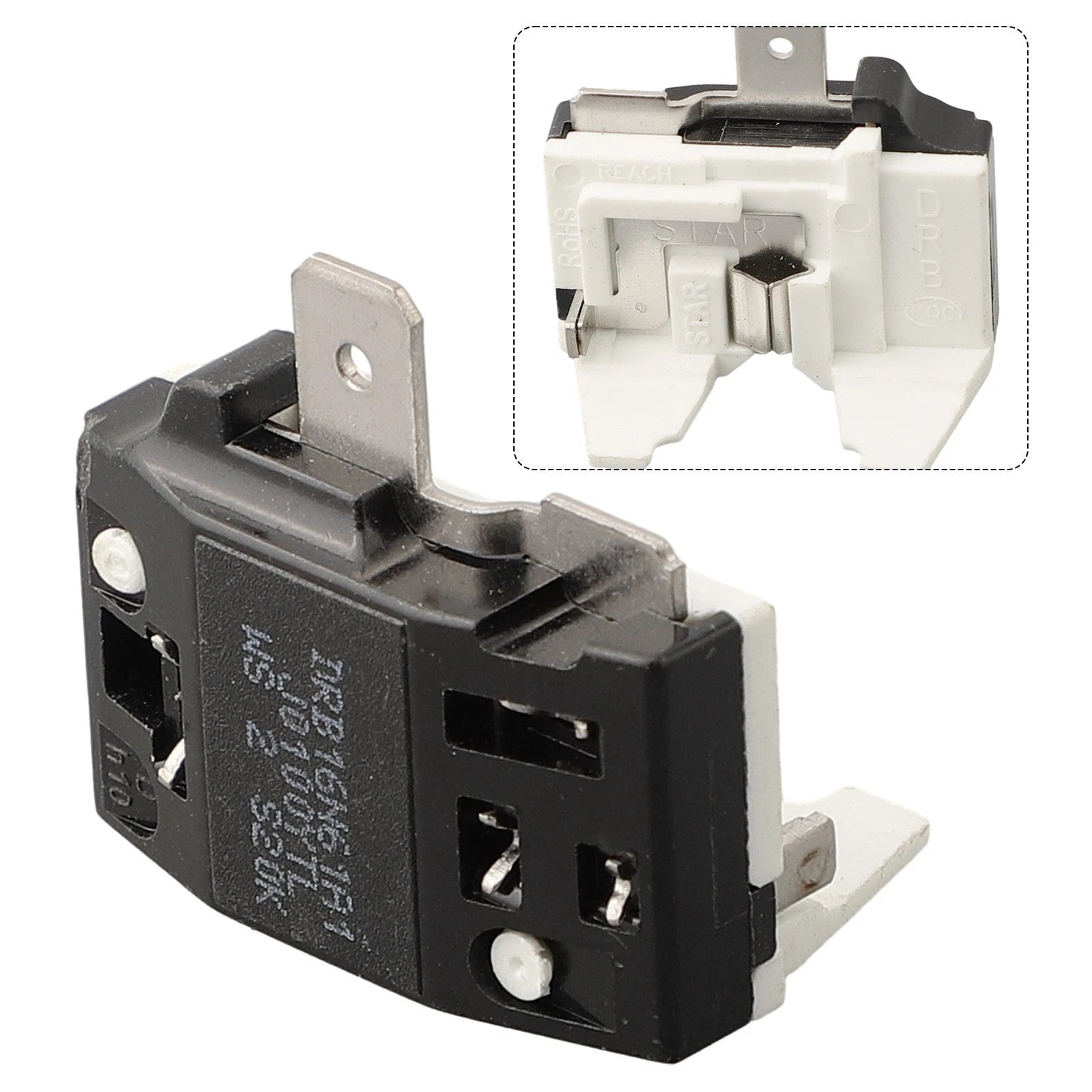 Refrigerator Overload Switch Relay for Freezer 110/220V (1/2-1/6HP)