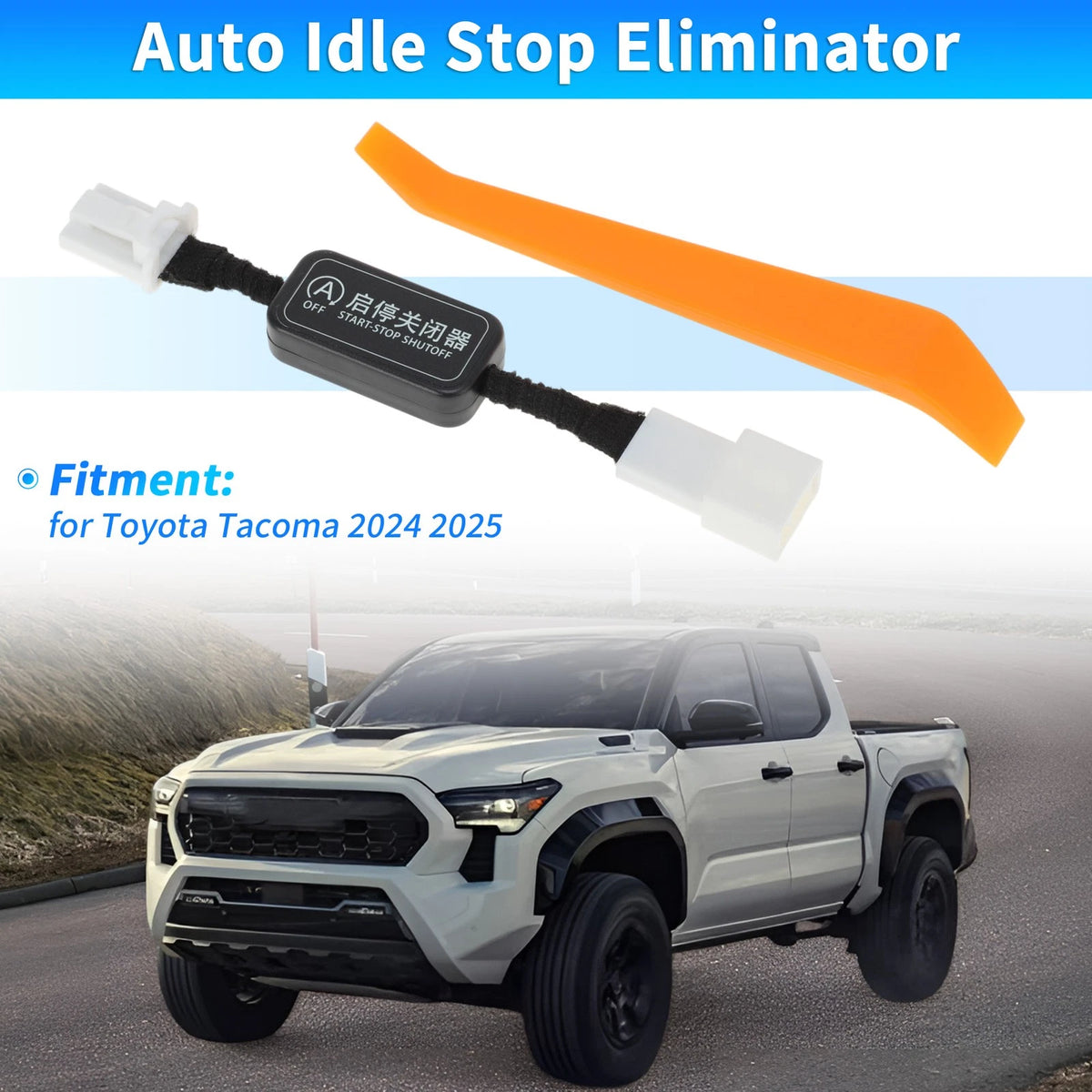 Idle Start Stop Eliminator for Toyota Tacoma (2024–2025) Auto Start Stop Disable