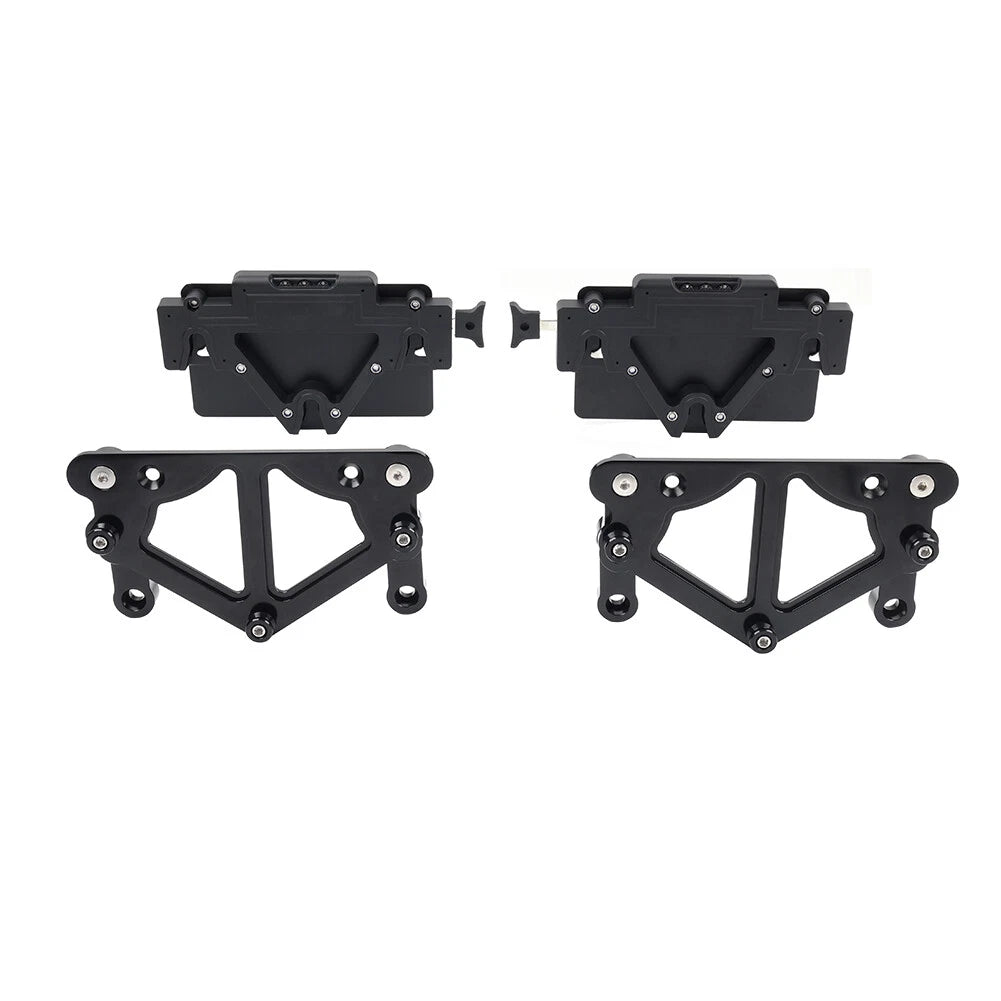 Saddlebag Guard Rails Bracket for Harley Motorcycle (Quick Release, Lockable)