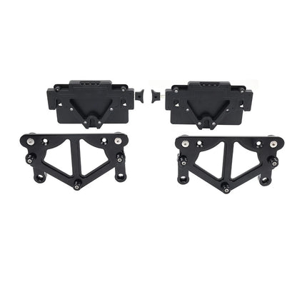 Saddlebag Guard Rails Bracket for Harley Motorcycle (Quick Release, Lockable)