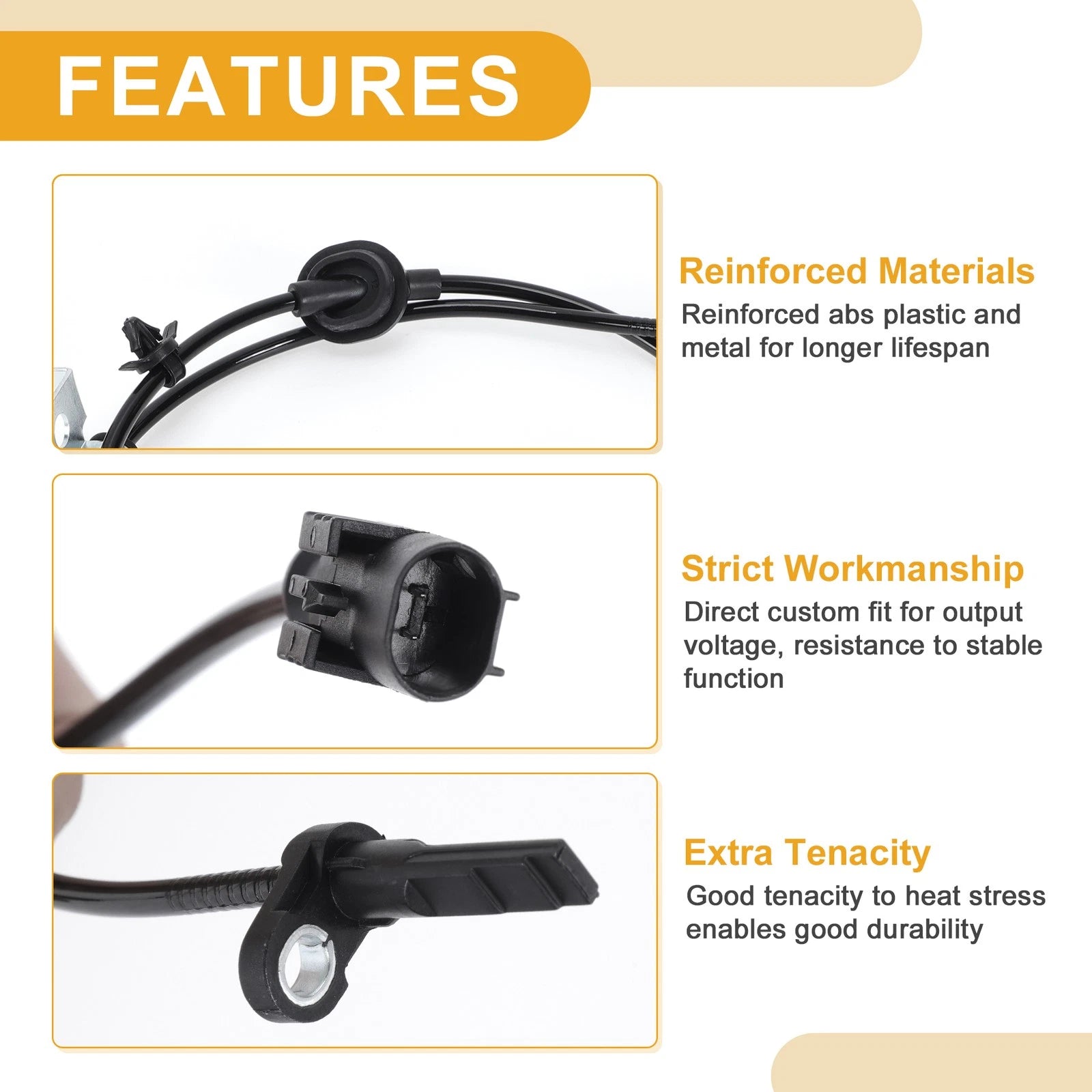 ABS Wheel Speed Sensor Front Left for Subaru Legacy (2010–2014)